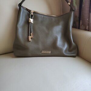 Michael Kor deep green leather purse